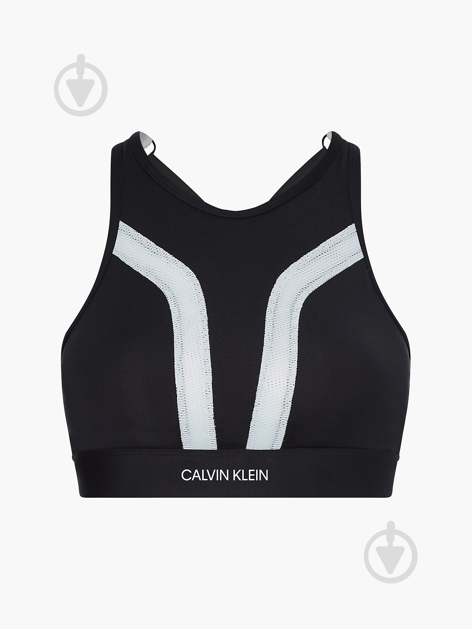 Бра Calvin Klein Performance 00GWF1K104-001 р.M черный - фото 1