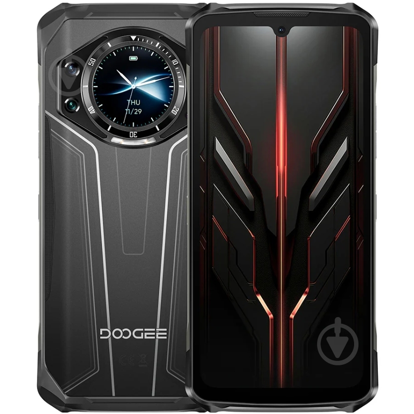 Смартфон Doogee 8/512GB black/grey (S119_8_512_SR) - фото 1