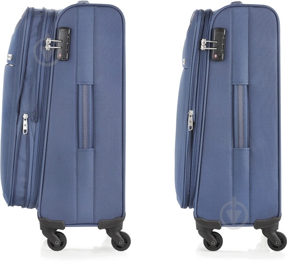 Валіза CarryOn AIR (M) 70 л синій 502173-M - фото 5