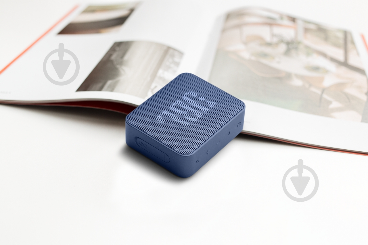 Портативная колонка JBL Go Essential 1.0 blue (JBLGOESBLU) - фото 7