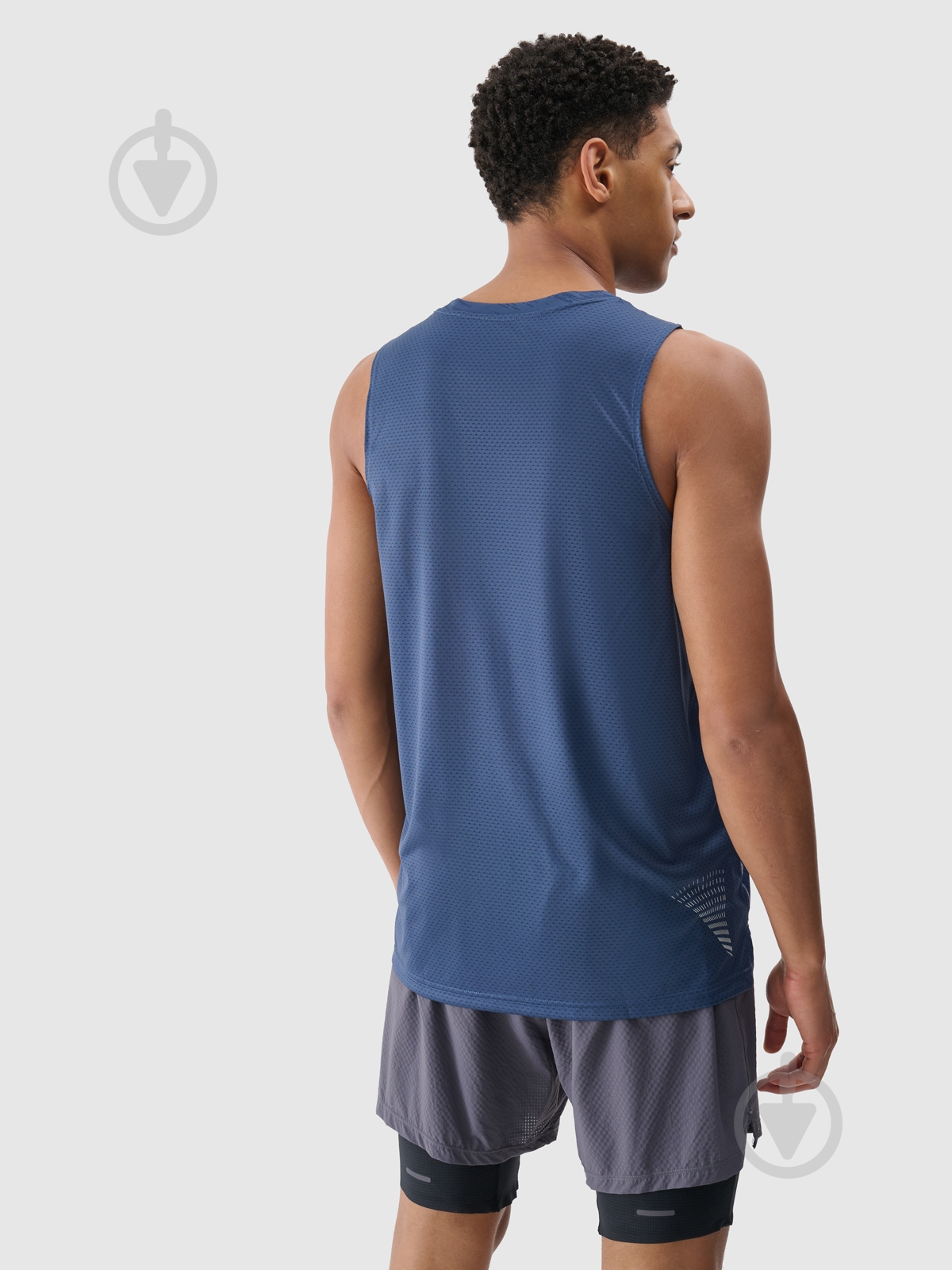 Майка 4F TSHIRT FNK M1261 4FWSS25TFTSM1261-32S р.S синий - фото 2