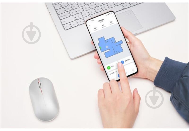 Робот-пилосос Xiaomi Mi Robot Vacuum-Mop Essential 695919 white - фото 5 Робот-пилосос Xiaomi Mi Robot Vacuum-Mop Essential 695919 white - фото 5