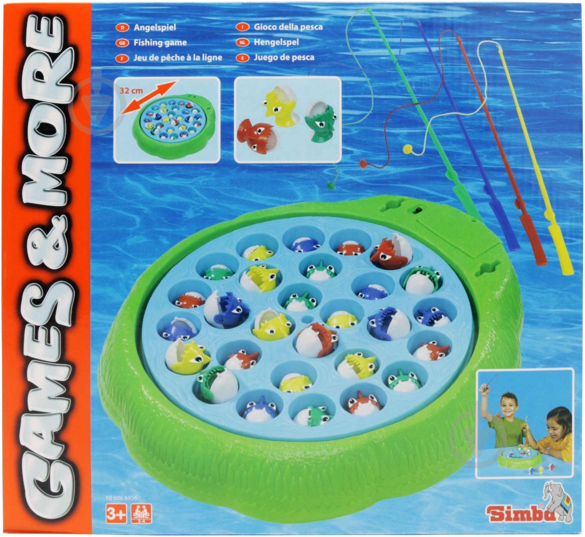 Игра настольная Simba Рыбалка 6066956 - фото 3 Игра настольная Simba Рыбалка 6066956 - фото 3