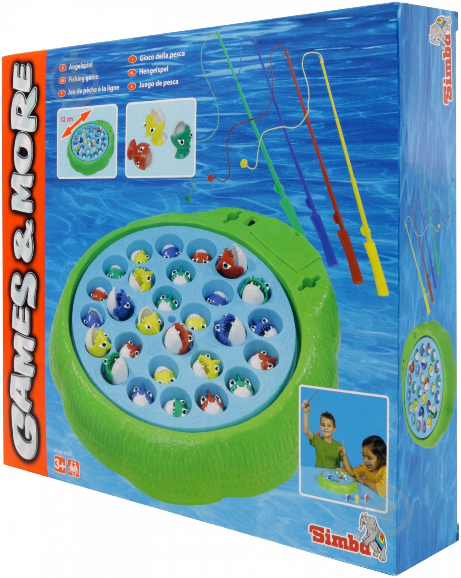 Игра настольная Simba Рыбалка 6066956 - фото 4 Игра настольная Simba Рыбалка 6066956 - фото 4