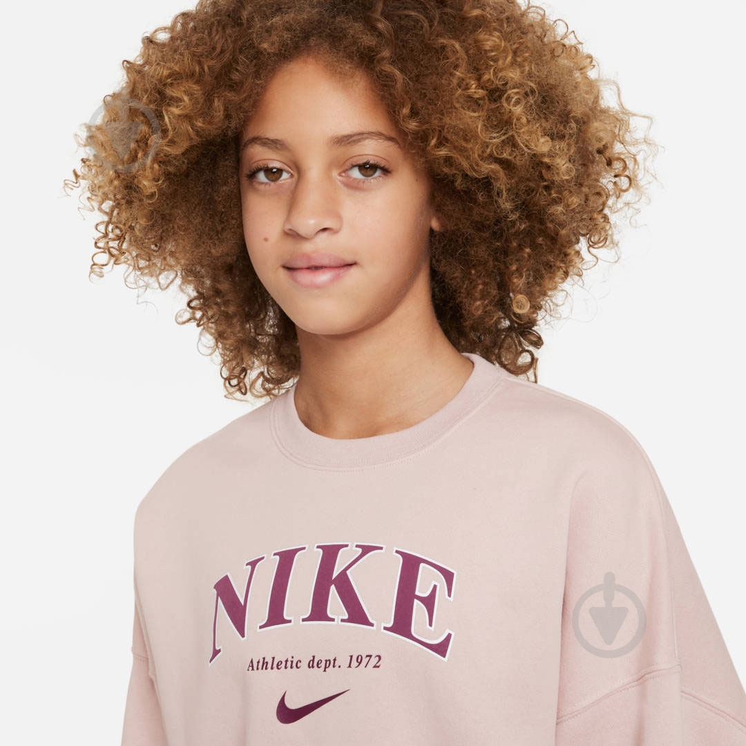 Свитшот Nike FD0885-601 р.L розовый - фото 3 Свитшот Nike FD0885-601 р.L розовый - фото 3
