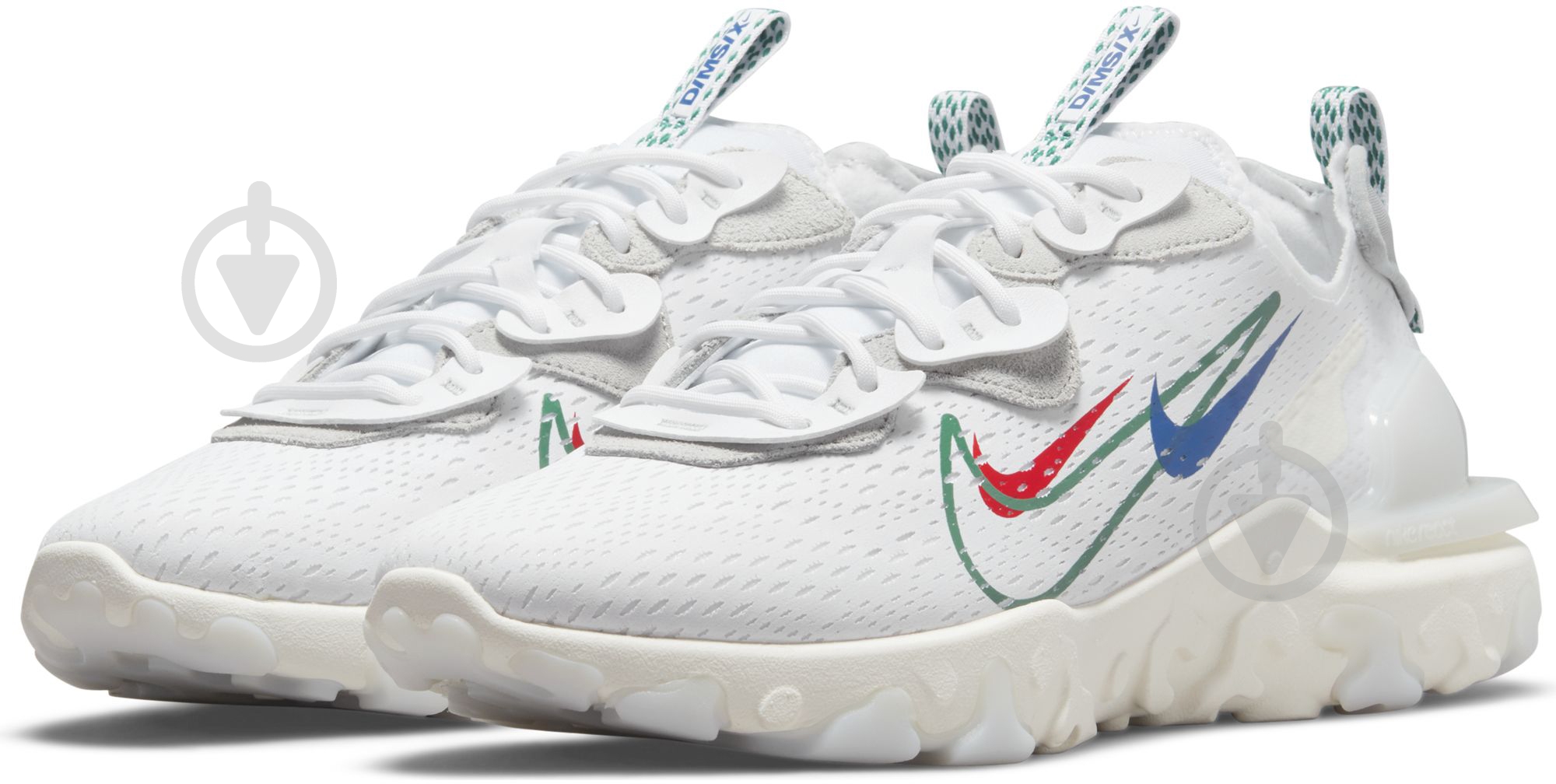 Кроссовки мужские Nike React Vision DM9095-100 р.45,5 белые - фото 1