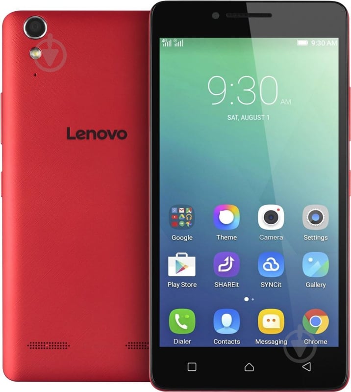 Смартфон Lenovo A6010 2/16GB red - фото 1
