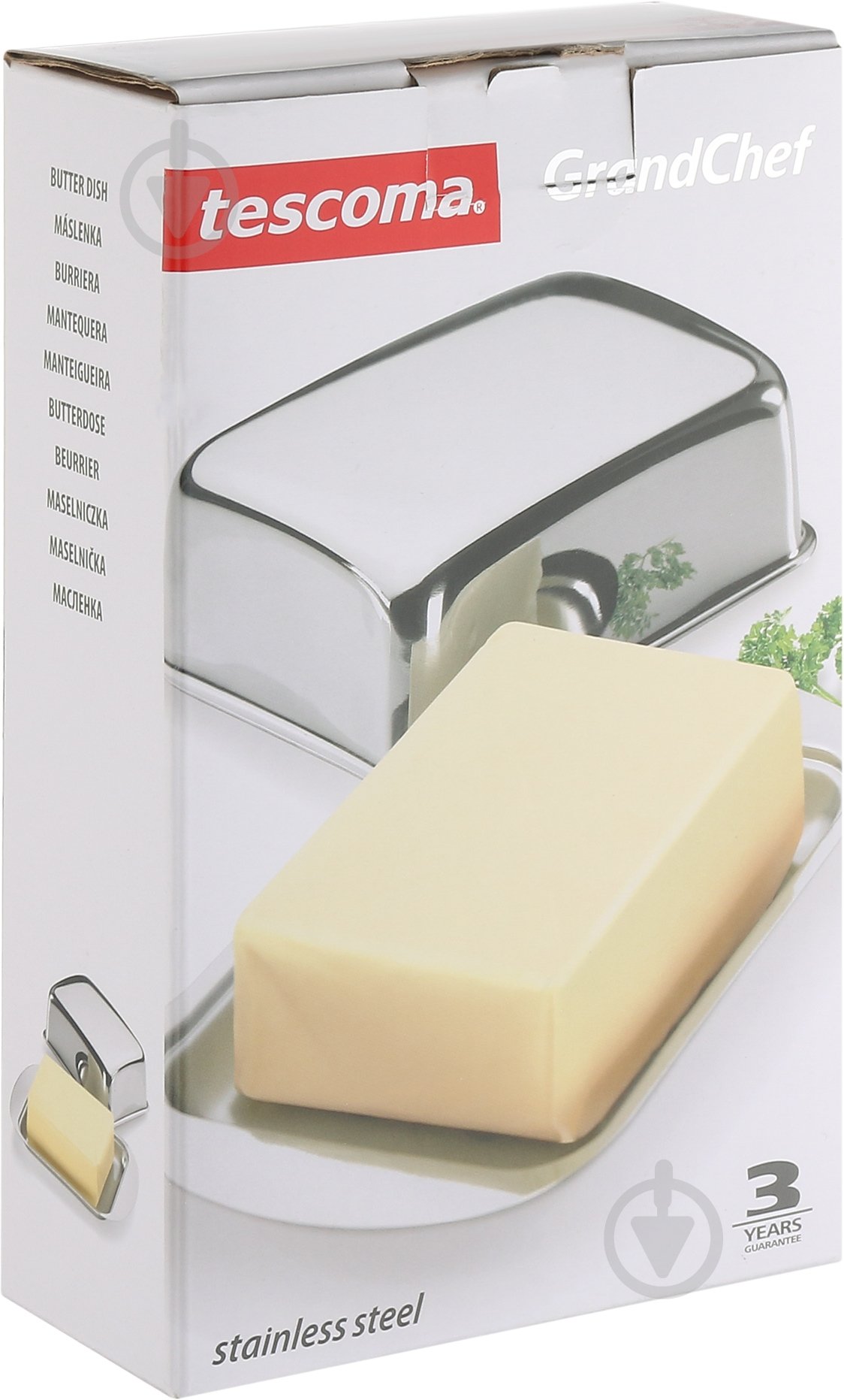 Масленка Tescoma GrandCHEF 17 см 428630 - фото 3 Масленка Tescoma GrandCHEF 17 см 428630 - фото 3