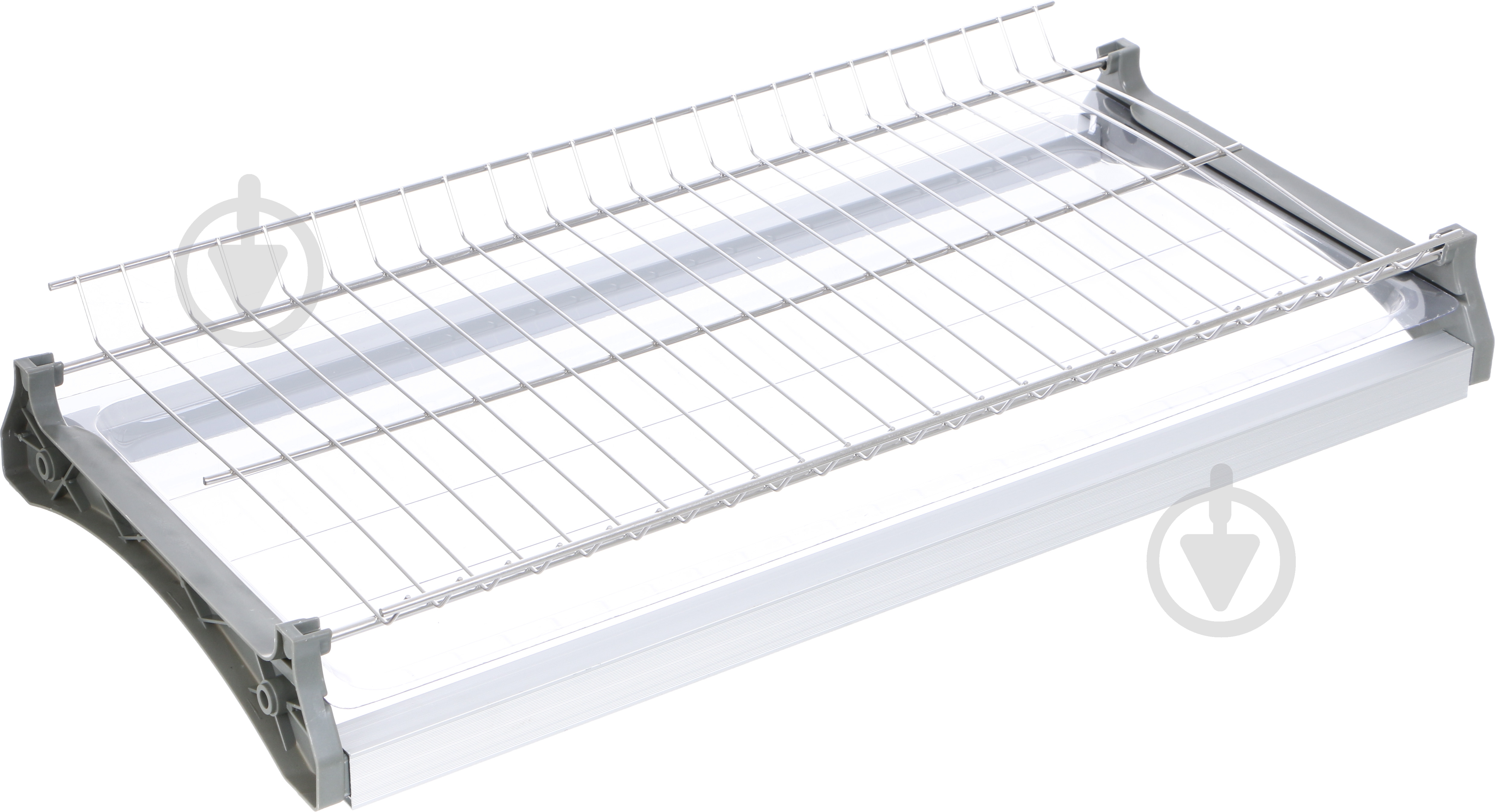 Сушилка для посуды DC 86153 600 мм хром с профилем нержавеющая сталь - фото 2