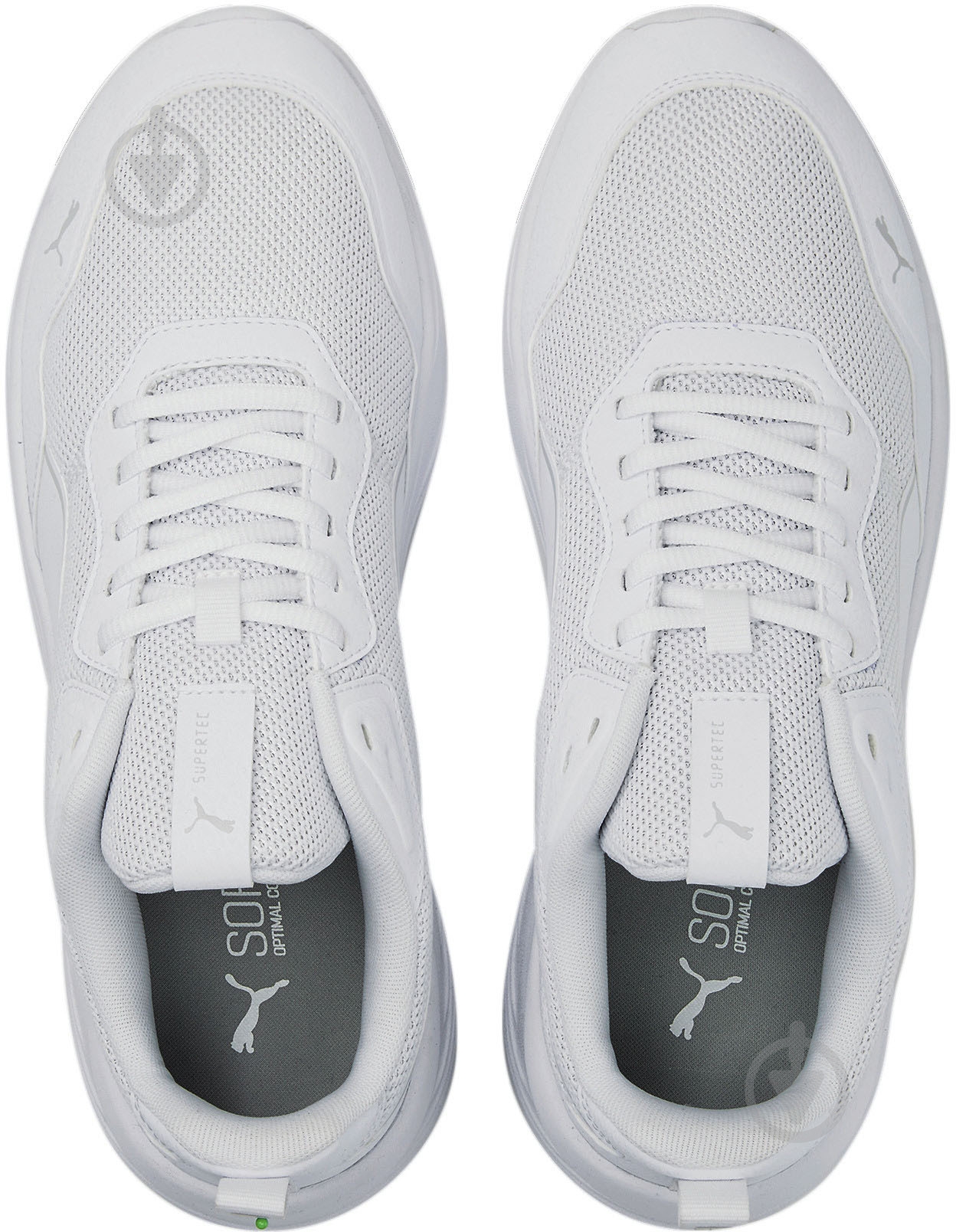 Кроссовки мужские демисезонные Puma Supertec zero 38464202 р.38,5 белые - фото 4
