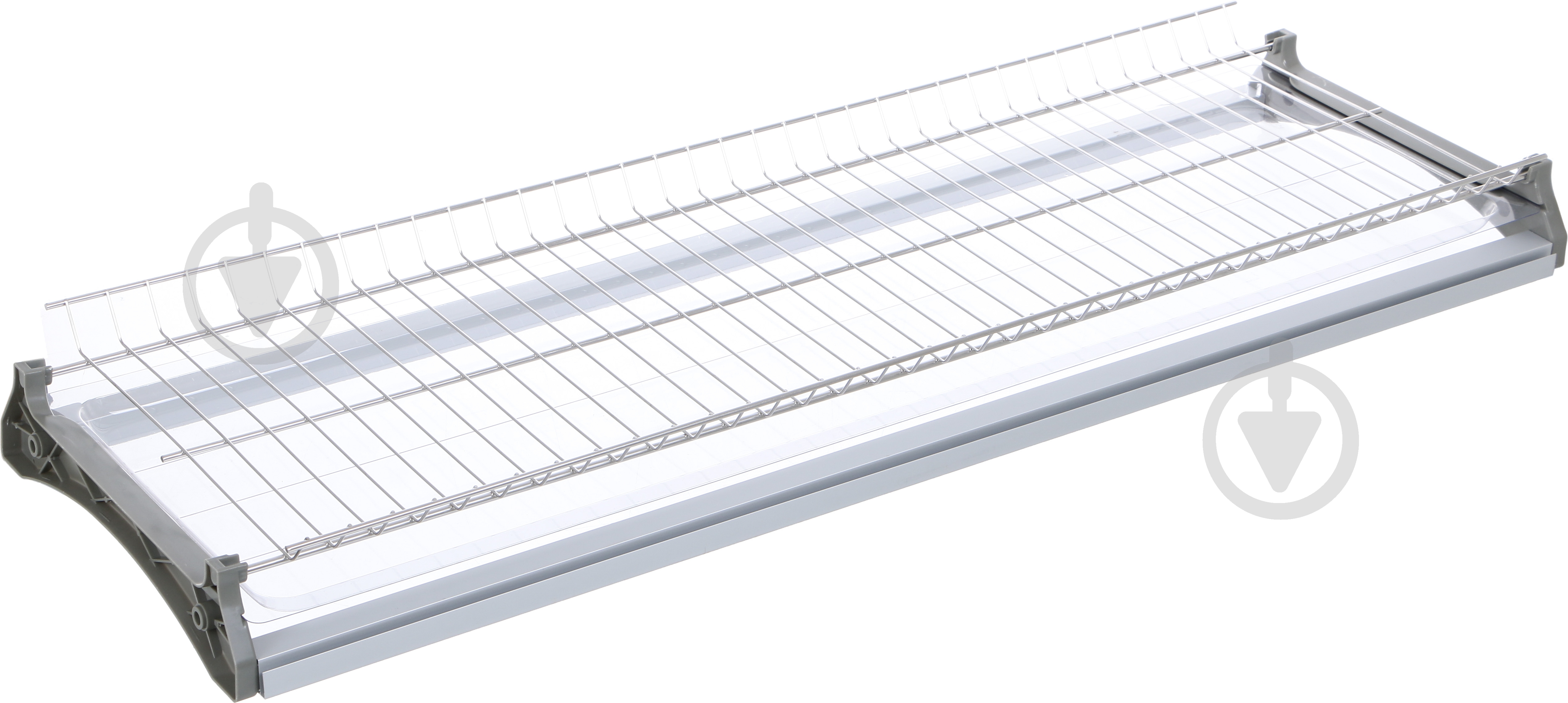 Сушилка для посуды DC 86156 900 мм хром с профилем нержавеющая сталь - фото 2