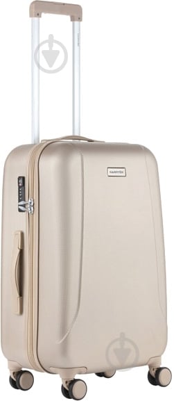 Чемодан CarryOn Skyhopper (M) 57 л бежевый 502143-M - фото 1