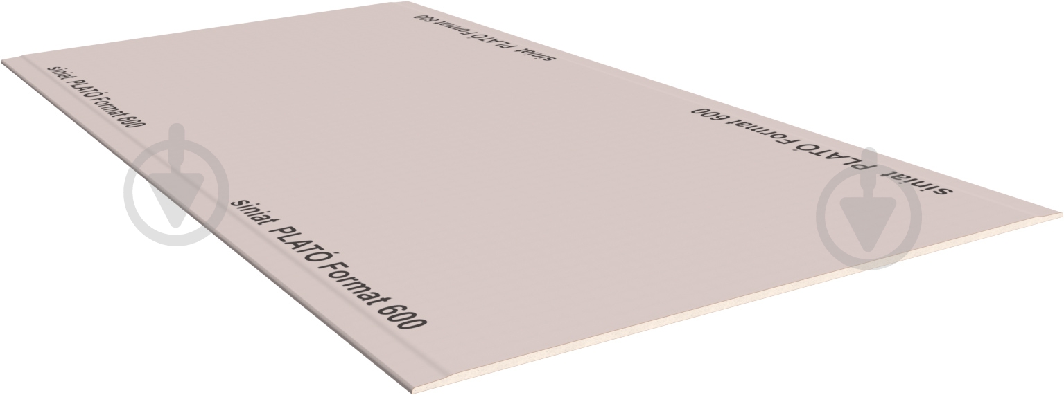 Гипсокартон обычный Plato 1500x600x12,5 мм - фото 3 Гипсокартон обычный Plato 1500x600x12,5 мм - фото 3