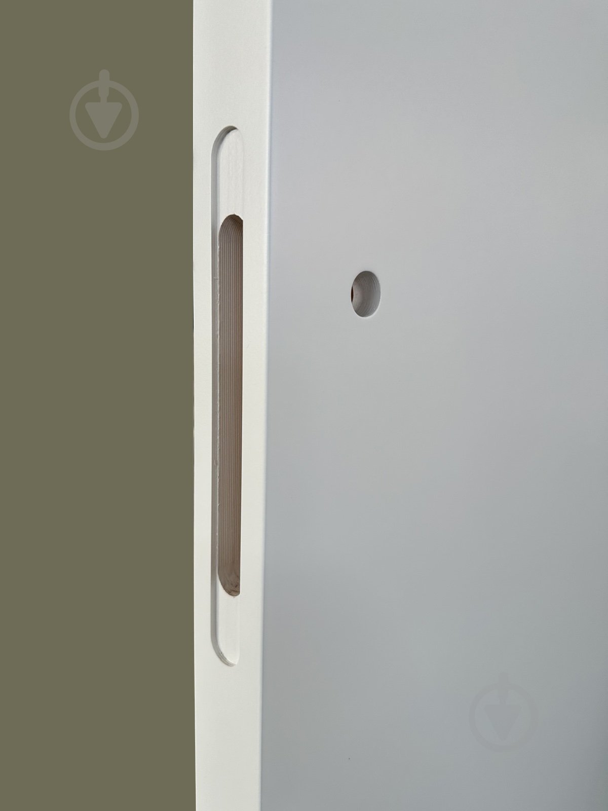 Дверне полотно Dverona Fresato 704 ПГ 800 мм білий - фото 3