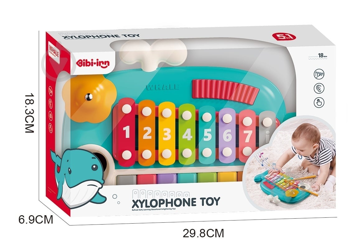 Ксилофон BIBI-INN 6223 - фото 2