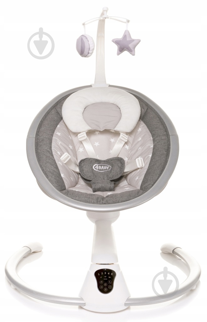 Шезлонг 4Baby Grace grey 4GR01 - фото 1