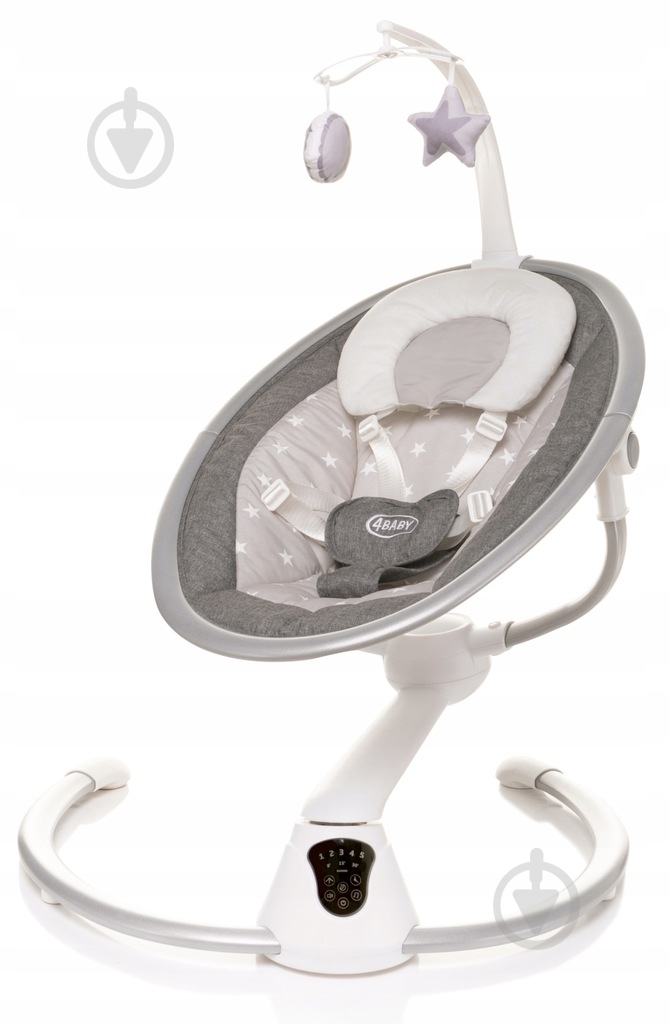 Шезлонг 4Baby Grace grey 4GR01 - фото 7