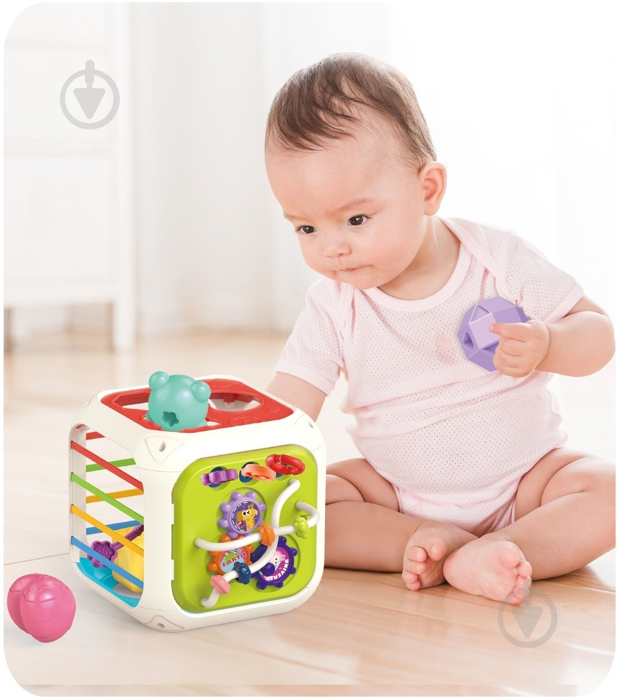 Игрушка-сортер BIBI-INN Куб-сортер 2в1 с ксилофоном 688-74 - фото 3 Игрушка-сортер BIBI-INN Куб-сортер 2в1 с ксилофоном 688-74 - фото 3