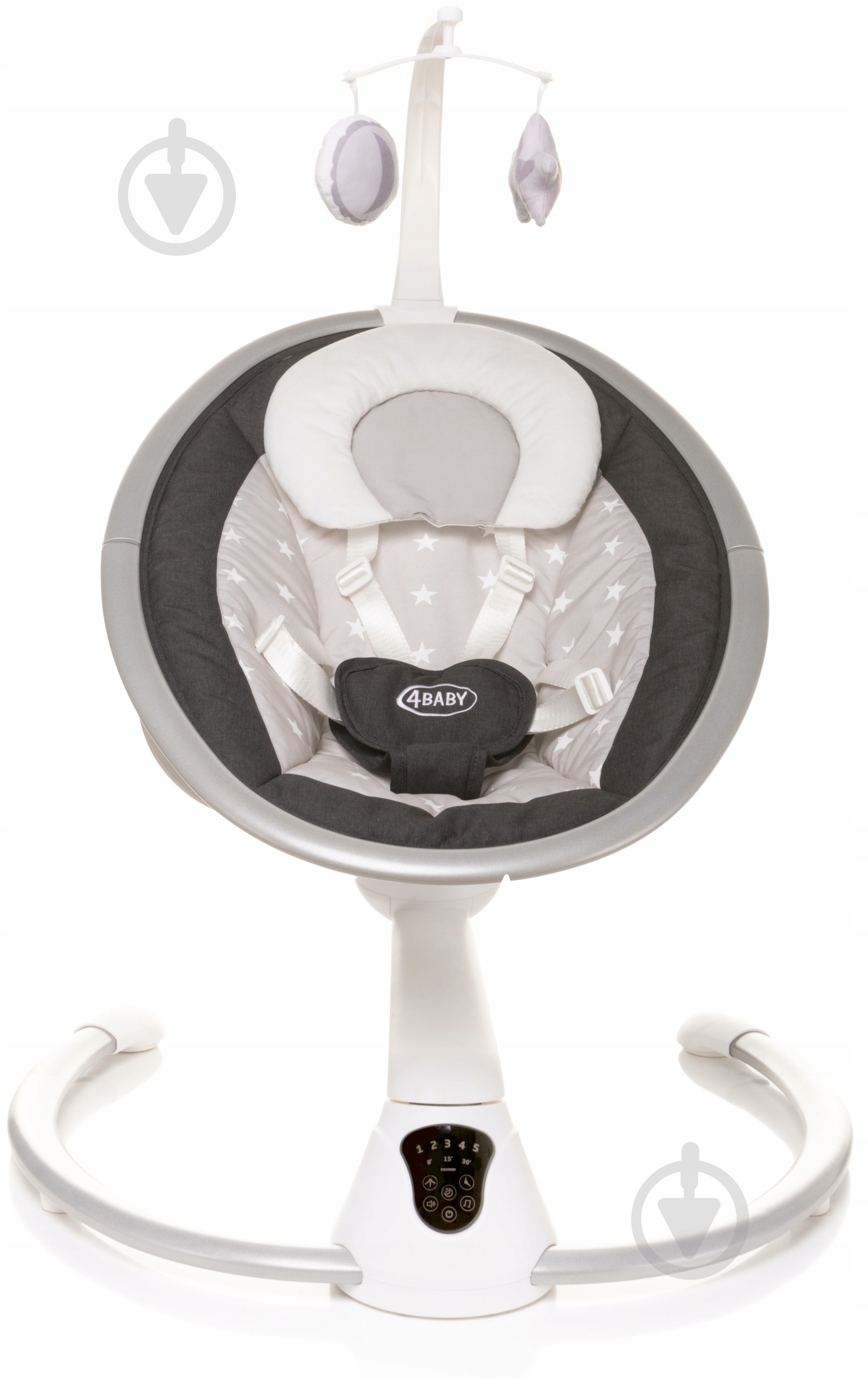 Шезлонг 4Baby Grace graphite 4GR02 - фото 1 Шезлонг 4Baby Grace graphite 4GR02 - фото 1