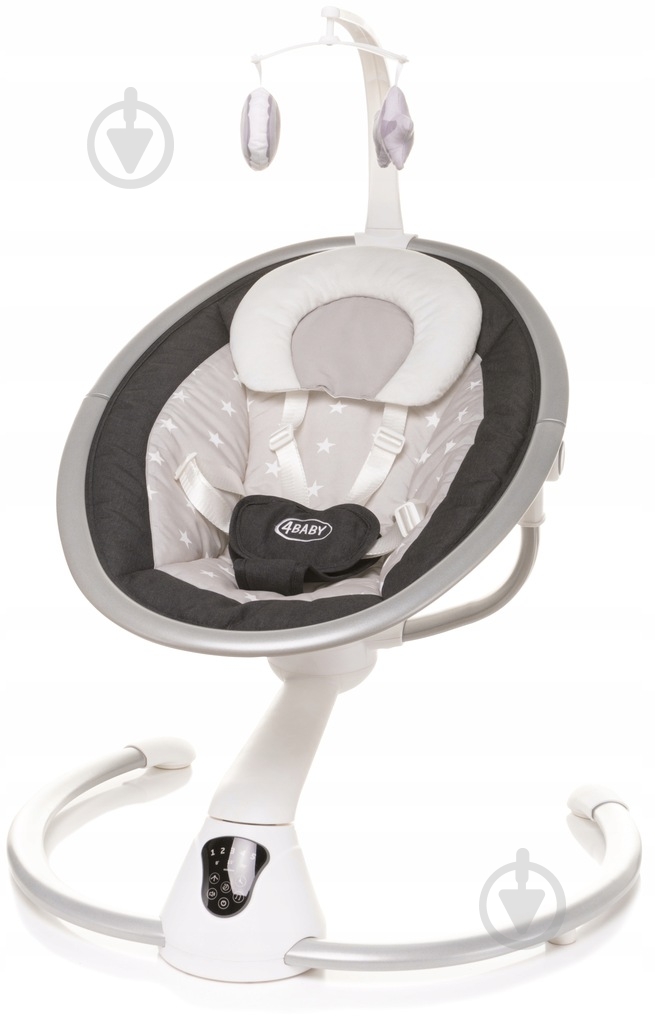 Шезлонг 4Baby Grace graphite 4GR02 - фото 4 Шезлонг 4Baby Grace graphite 4GR02 - фото 4