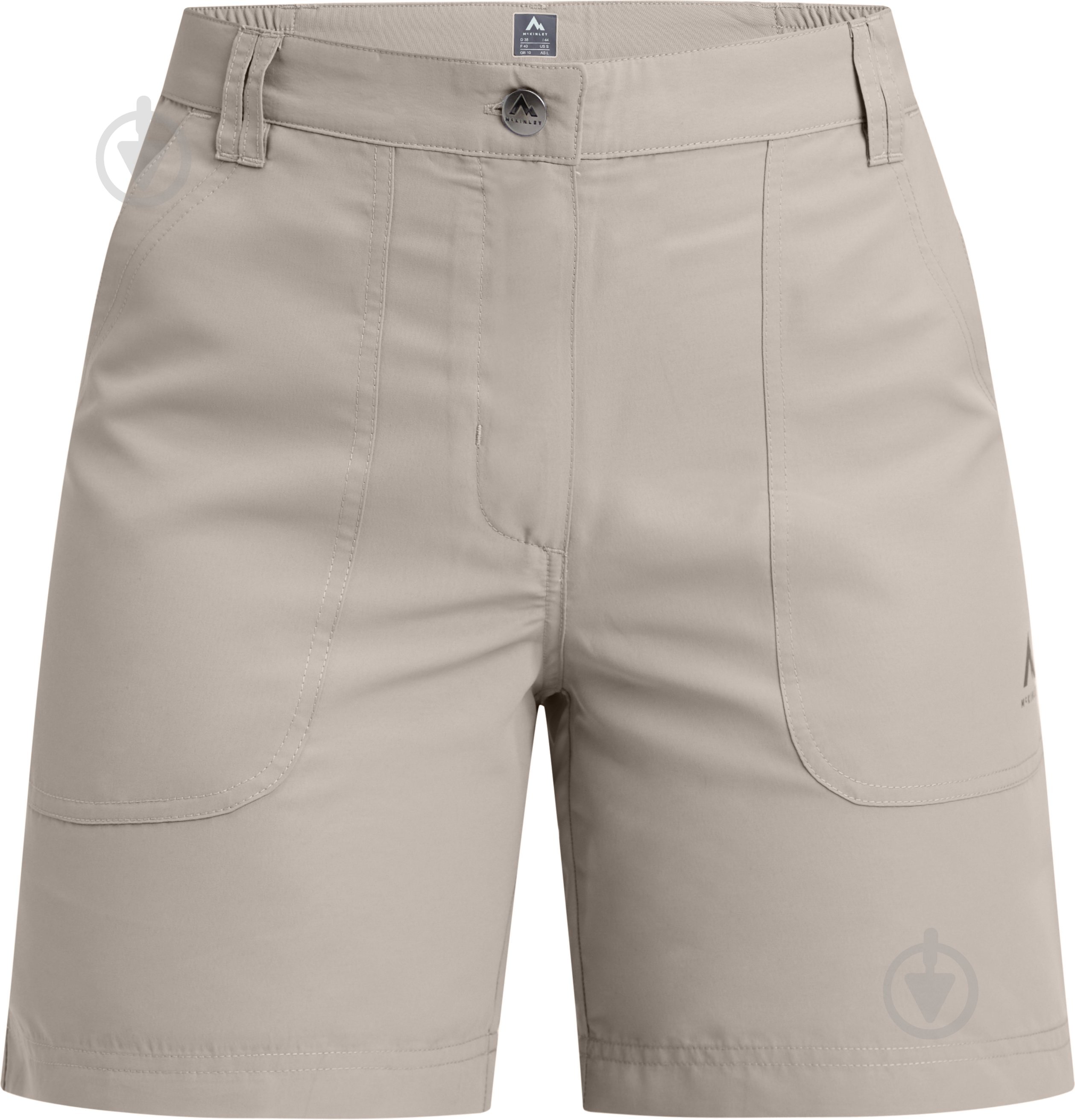 Шорты McKinley Sanna SHO W 417974-021 р. 44 бежевый - фото 1
