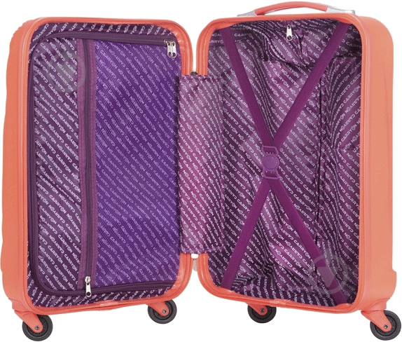 Чемодан CarryOn Wave (S) 35 л коралловый 502217-S - фото 3