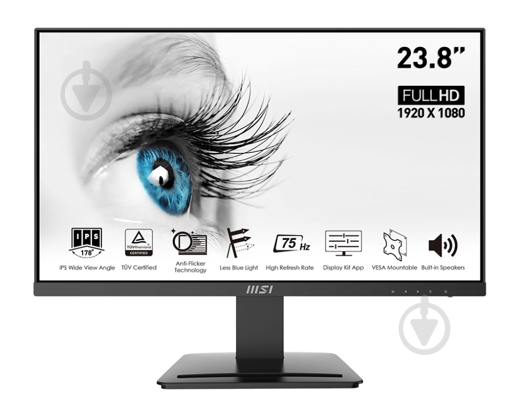 Монитор MSI Pro MP243 23,8" (9S6-3PB5CH-001) - фото 1