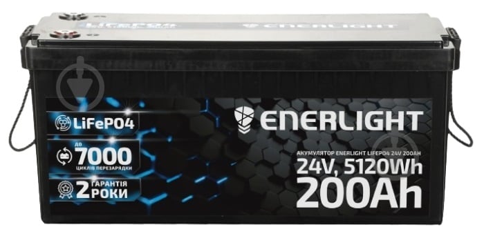 Аккумулятор Enerlight LiFePO4 25,6V 200Ah - фото 1 Аккумулятор Enerlight LiFePO4 25,6V 200Ah - фото 1