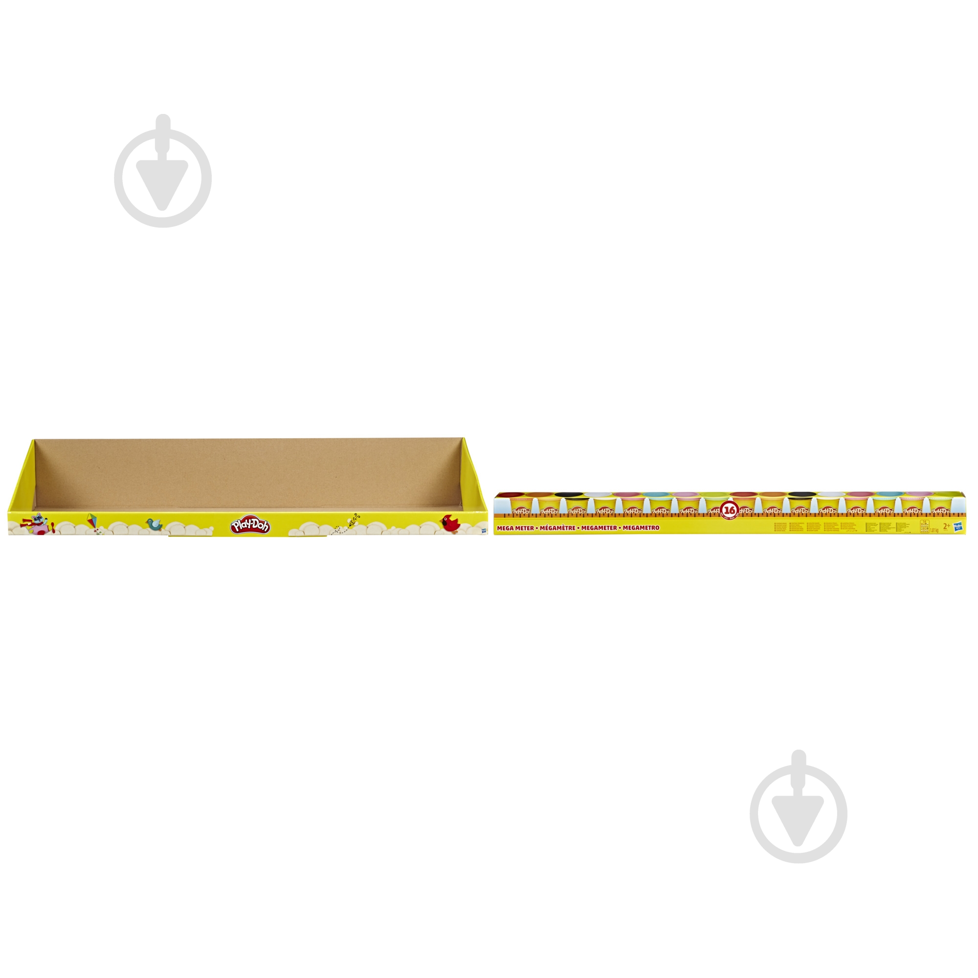Набор для лепки Play-Doh Mega Meter 16 баночек E6015 - фото 4
