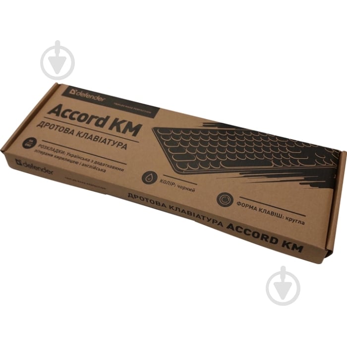 Клавиатура Defender Accord KM (450250) black - фото 4