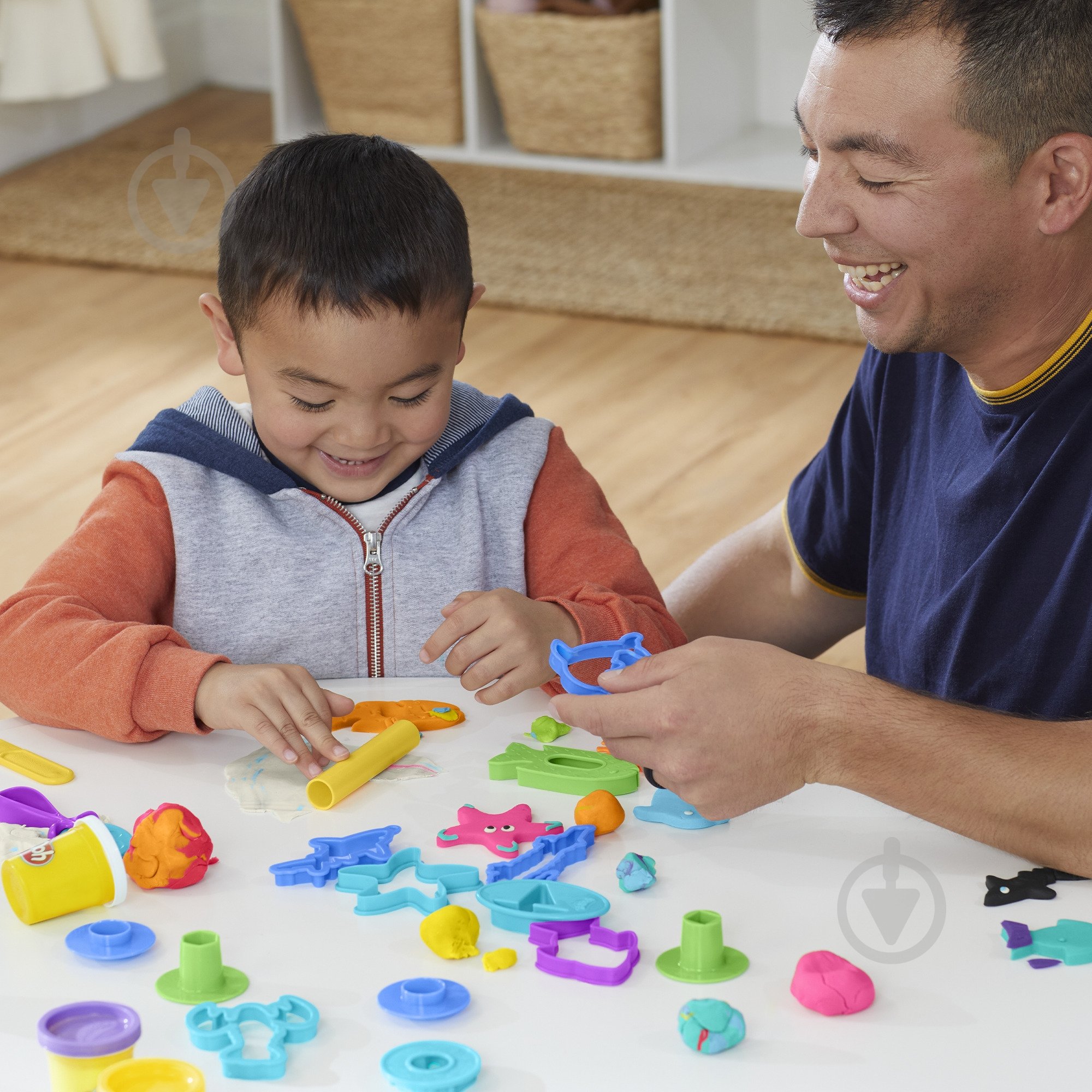 Набір пластиліну Play-Doh Світ суші, повітря та моря F8788 - фото 7 Набір пластиліну Play-Doh Світ суші, повітря та моря F8788 - фото 7