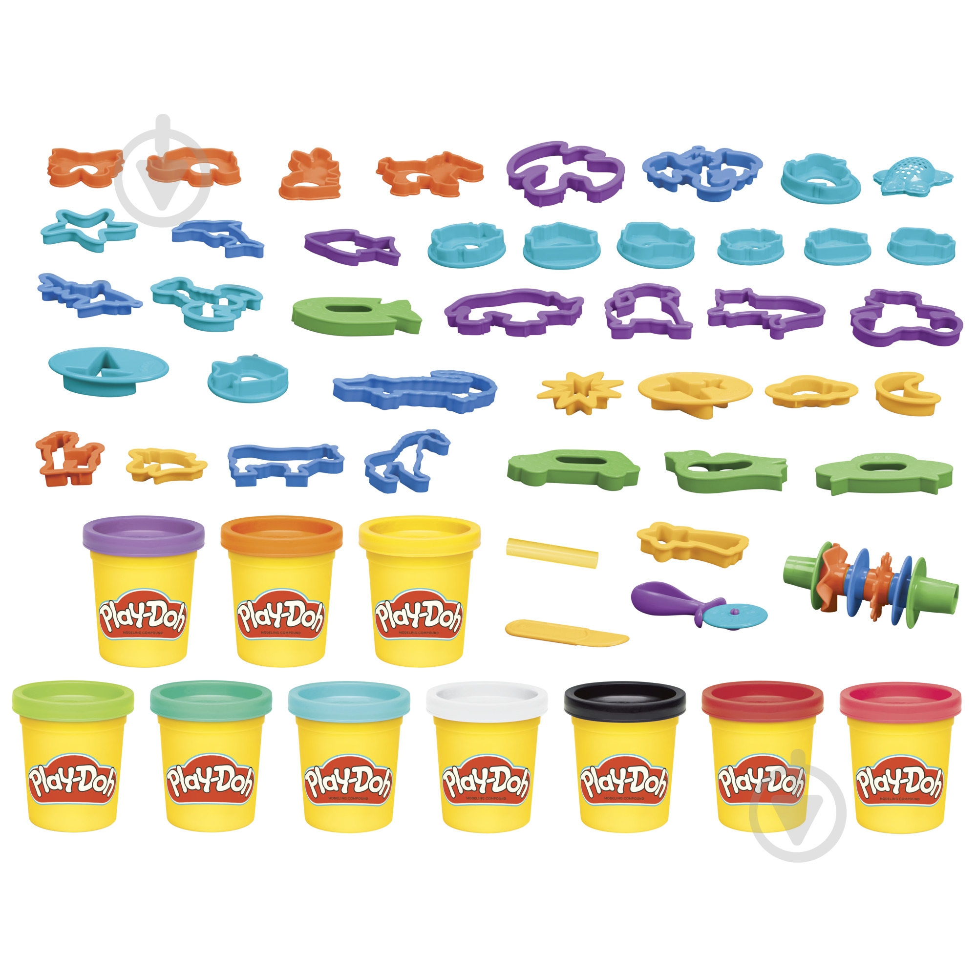 Набір пластиліну Play-Doh Світ суші, повітря та моря F8788 - фото 2 Набір пластиліну Play-Doh Світ суші, повітря та моря F8788 - фото 2