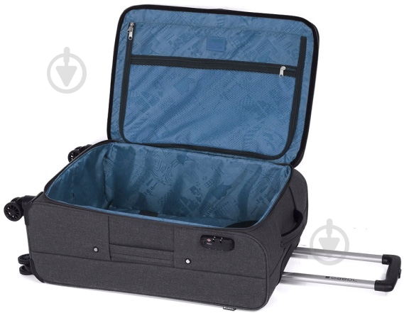Чемодан Gabol Board (M) 63 л черный 116346001 - фото 3