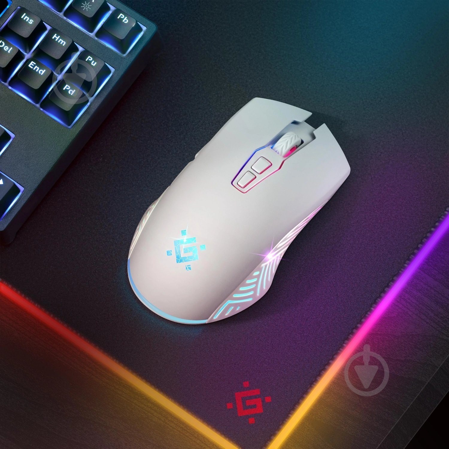 Мышь Defender Pandora GM-502 white (52502) - фото 8 Мышь Defender Pandora GM-502 white (52502) - фото 8