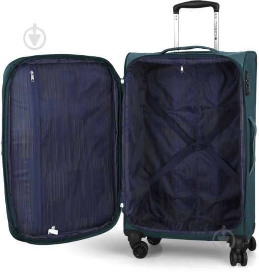 Чемодан Gabol Cloud (M) 61 л бирюзовый 114046018 - фото 4 Чемодан Gabol Cloud (M) 61 л бирюзовый 114046018 - фото 4