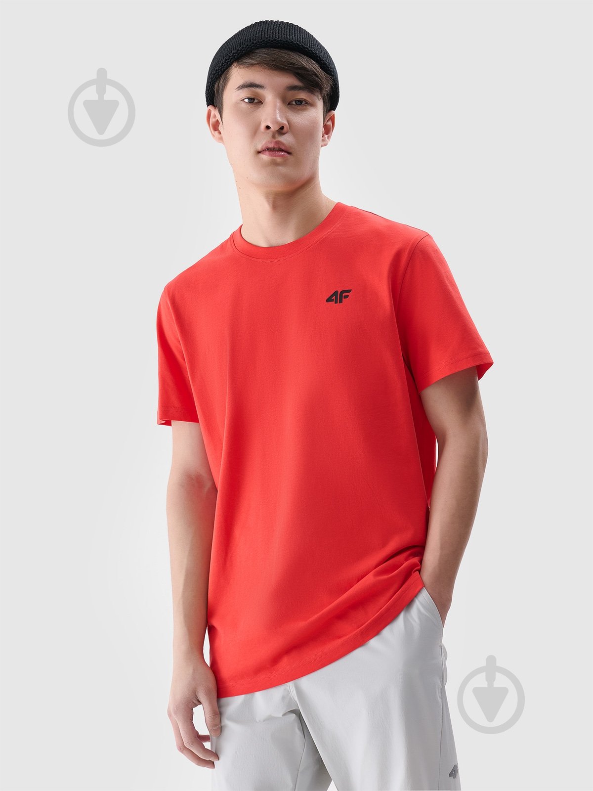 Футболка 4F 4FWMM00TTSHM2256-62S р.S красный - фото 1