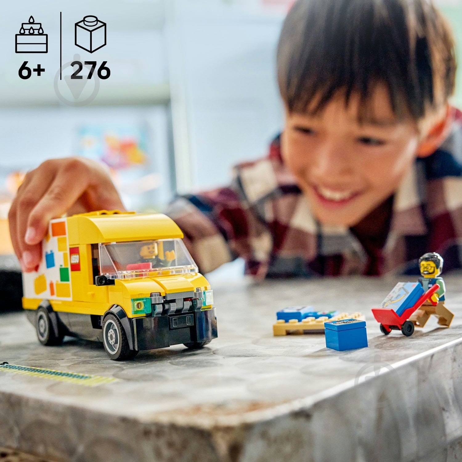 Конструктор LEGO City Фургон LEGO® 60500 - фото 4
