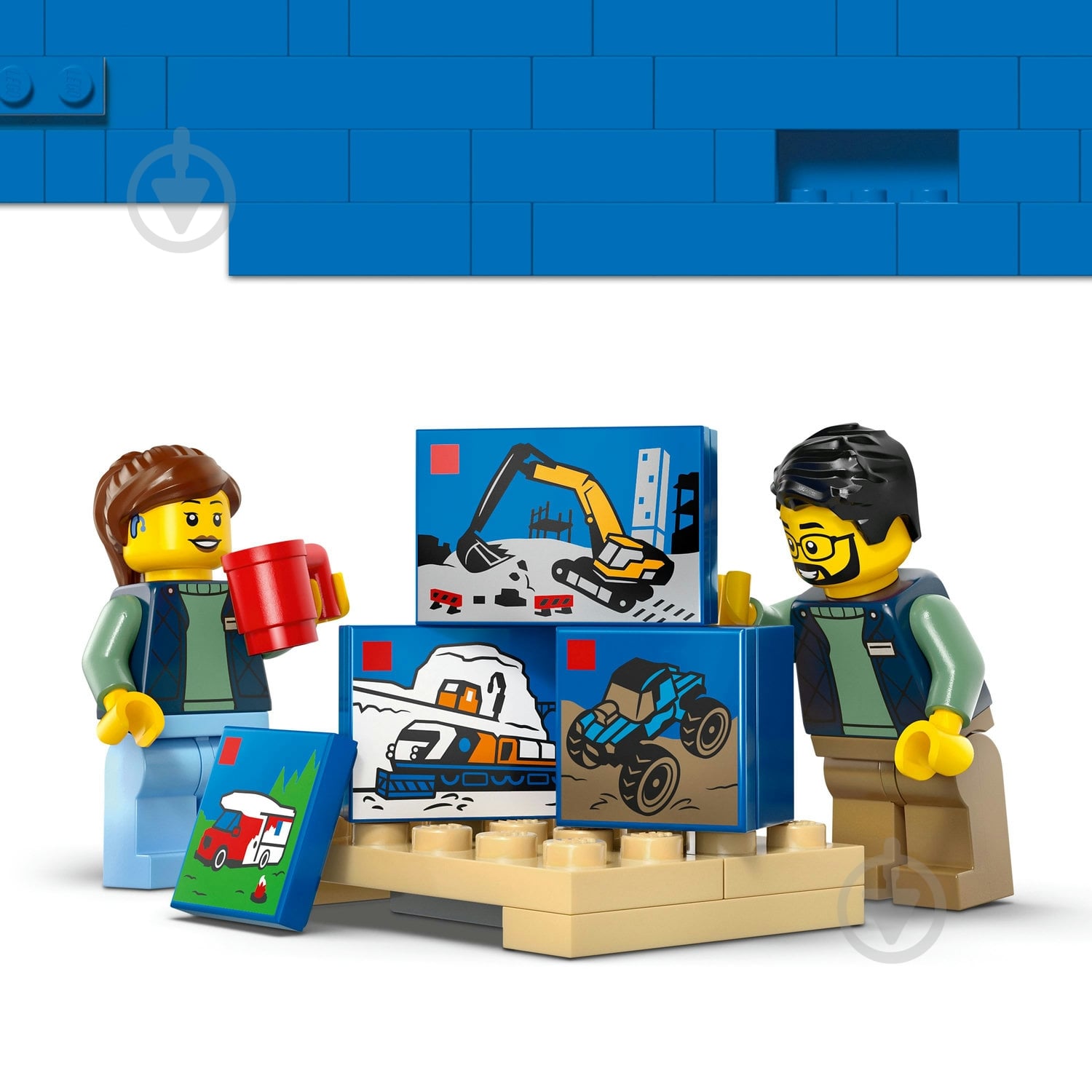 Конструктор LEGO City Фургон LEGO® 60500 - фото 6