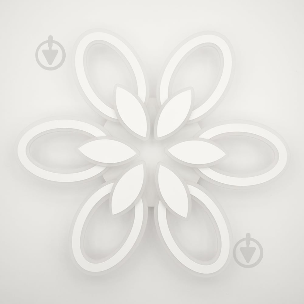 Люстра светодиодная Luminaria Aurora Double 6F 120 Вт LED-модуль белый AURORA DOUBLE 120W 6F - фото 9