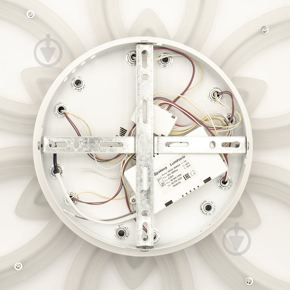 Люстра светодиодная Luminaria Aurora Double 6F 120 Вт LED-модуль белый AURORA DOUBLE 120W 6F - фото 10