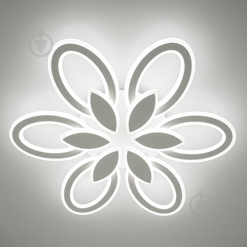 Люстра светодиодная Luminaria Aurora Double 6F 120 Вт LED-модуль белый AURORA DOUBLE 120W 6F - фото 4