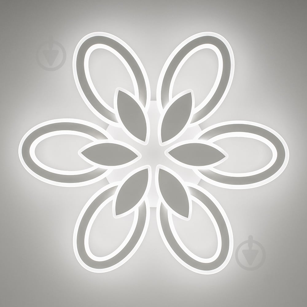 Люстра светодиодная Luminaria Aurora Double 6F 120 Вт LED-модуль белый AURORA DOUBLE 120W 6F - фото 7