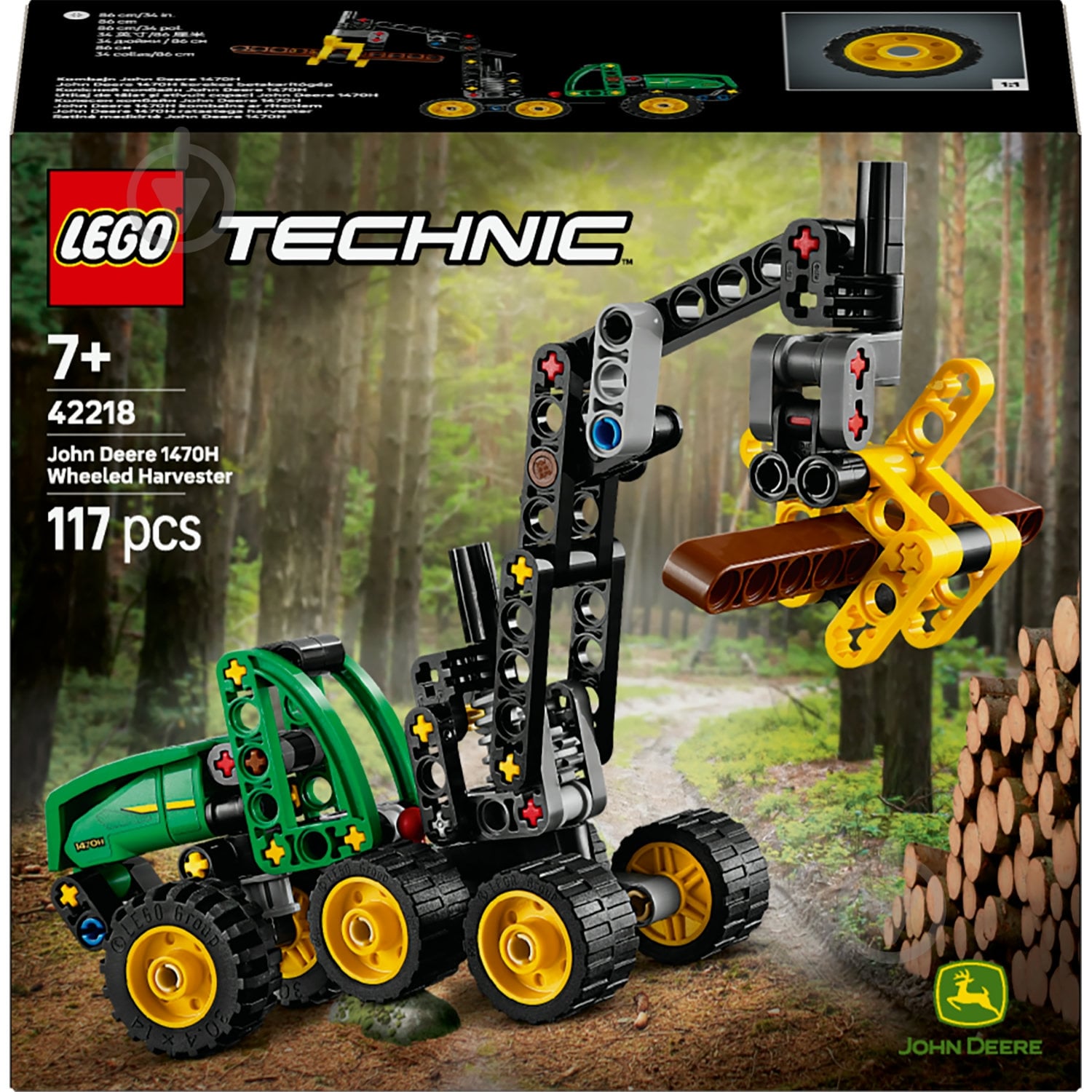 ᐉ Конструктор LEGO Technic Колесный комбайн John Deere 1470H
