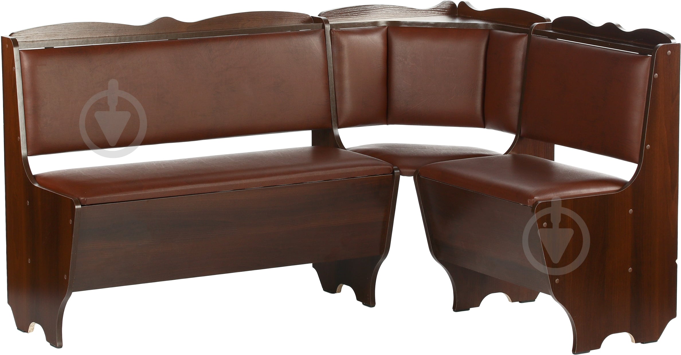 Уголок кухонный Лорд орех коричневый - фото 3