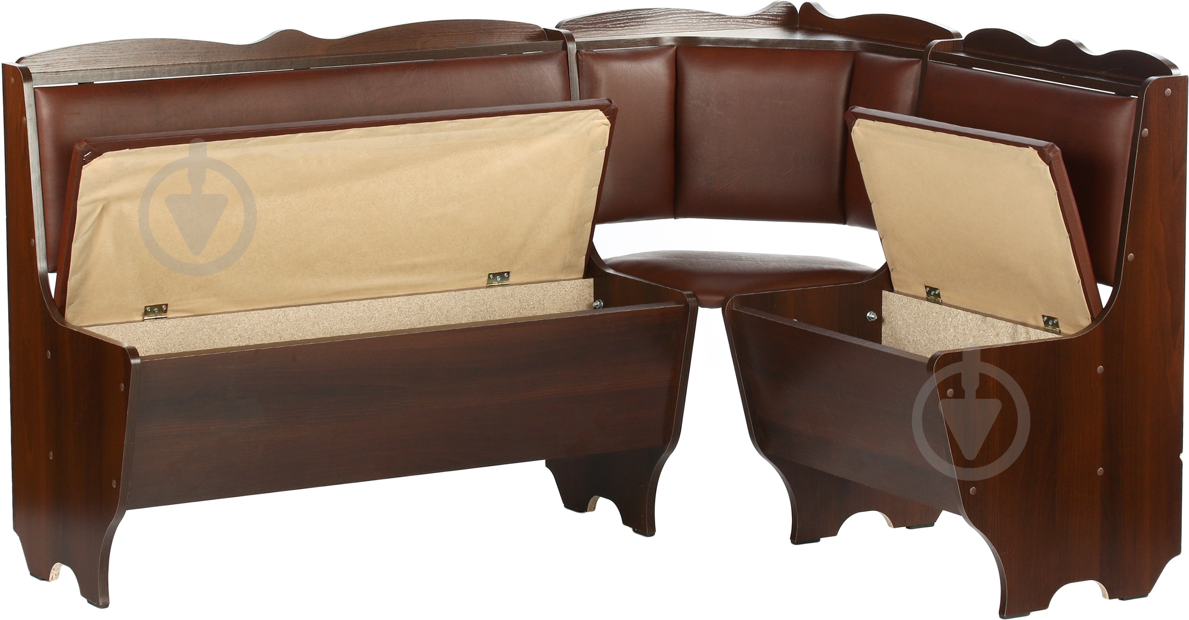 Уголок кухонный Лорд орех коричневый - фото 4