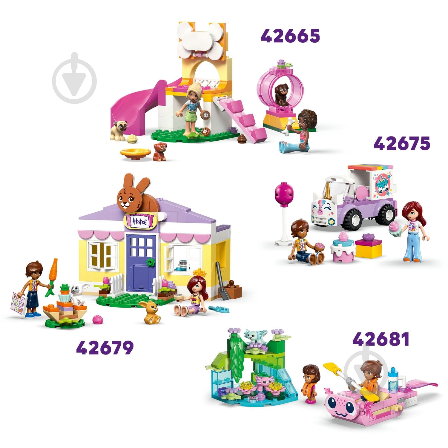 Конструктор LEGO Friends Ветеринарная клиника 42696 - фото 9