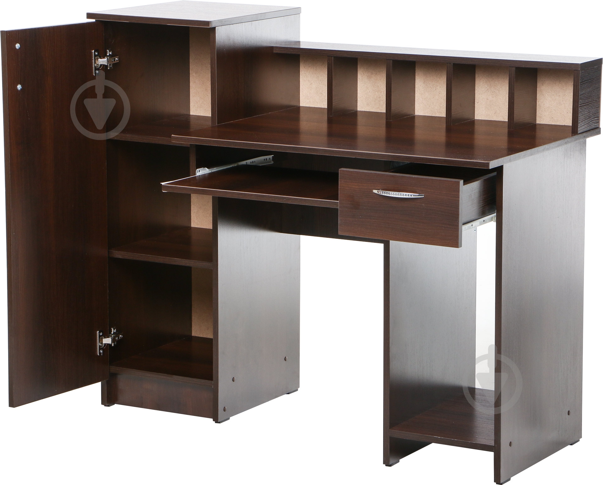 Стол компьютерный Пехотин Пі-Пі орех - фото 3