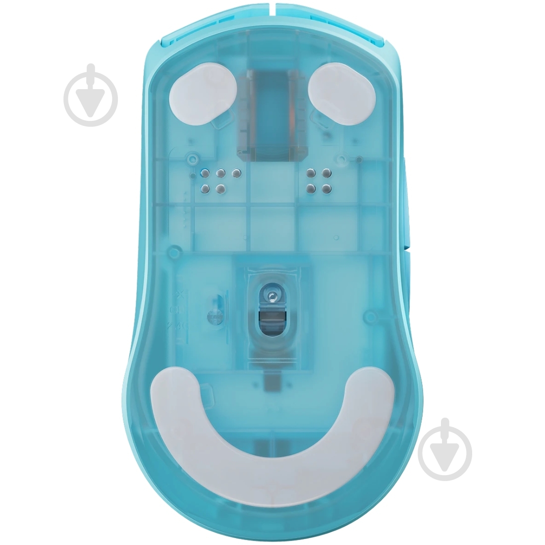 Мышь SteelSeries Rival 3 Gen 2 Wireless aqua blue (62526) - фото 4