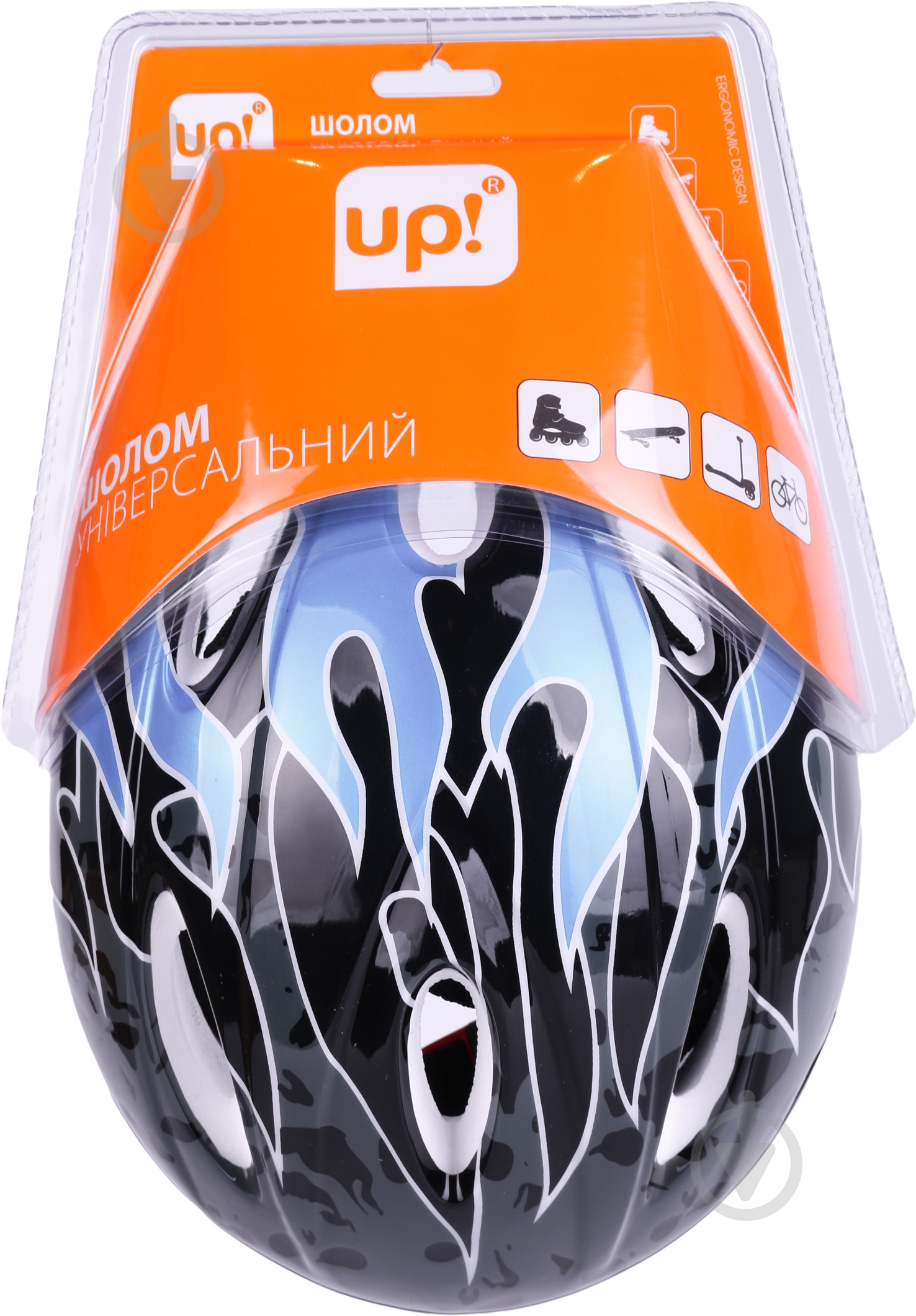 Шолом захисний UP! (Underprice) MAR-BH20 р. M синій - фото 7