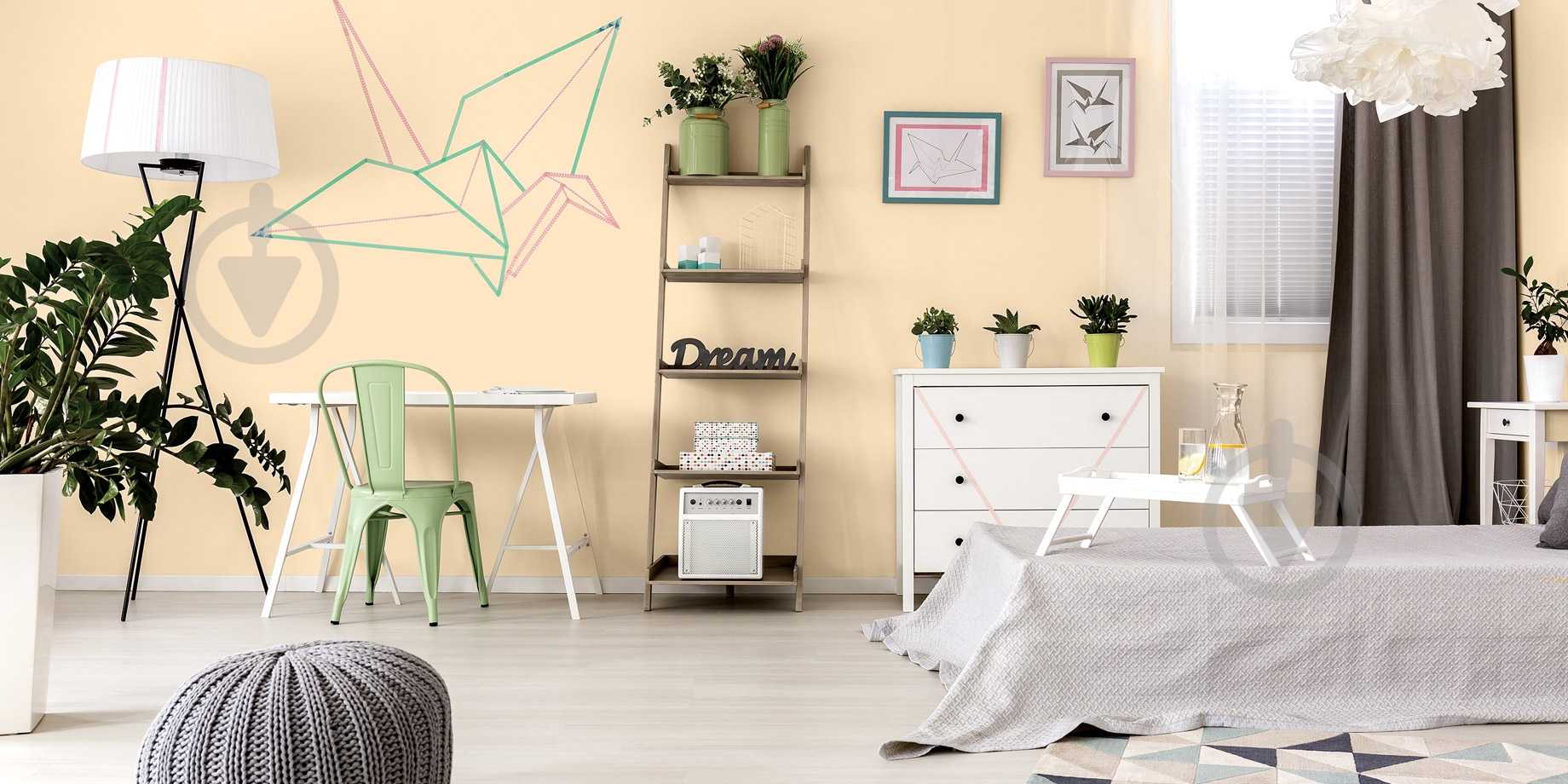 Краска латексная Magnat Kolor Love Mattlatex мат NCS S 1015-Y20R 2 л 2,9 кг - фото 3 Краска латексная Magnat Kolor Love Mattlatex мат NCS S 1015-Y20R 2 л 2,9 кг - фото 3